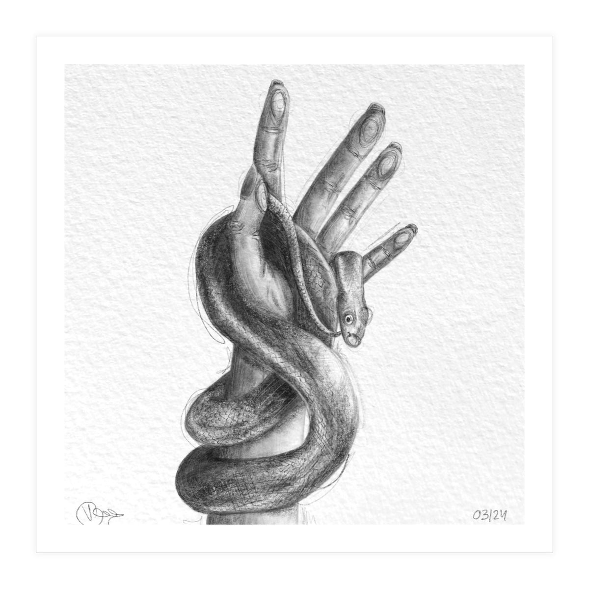 Schlangenhand (Print Only)