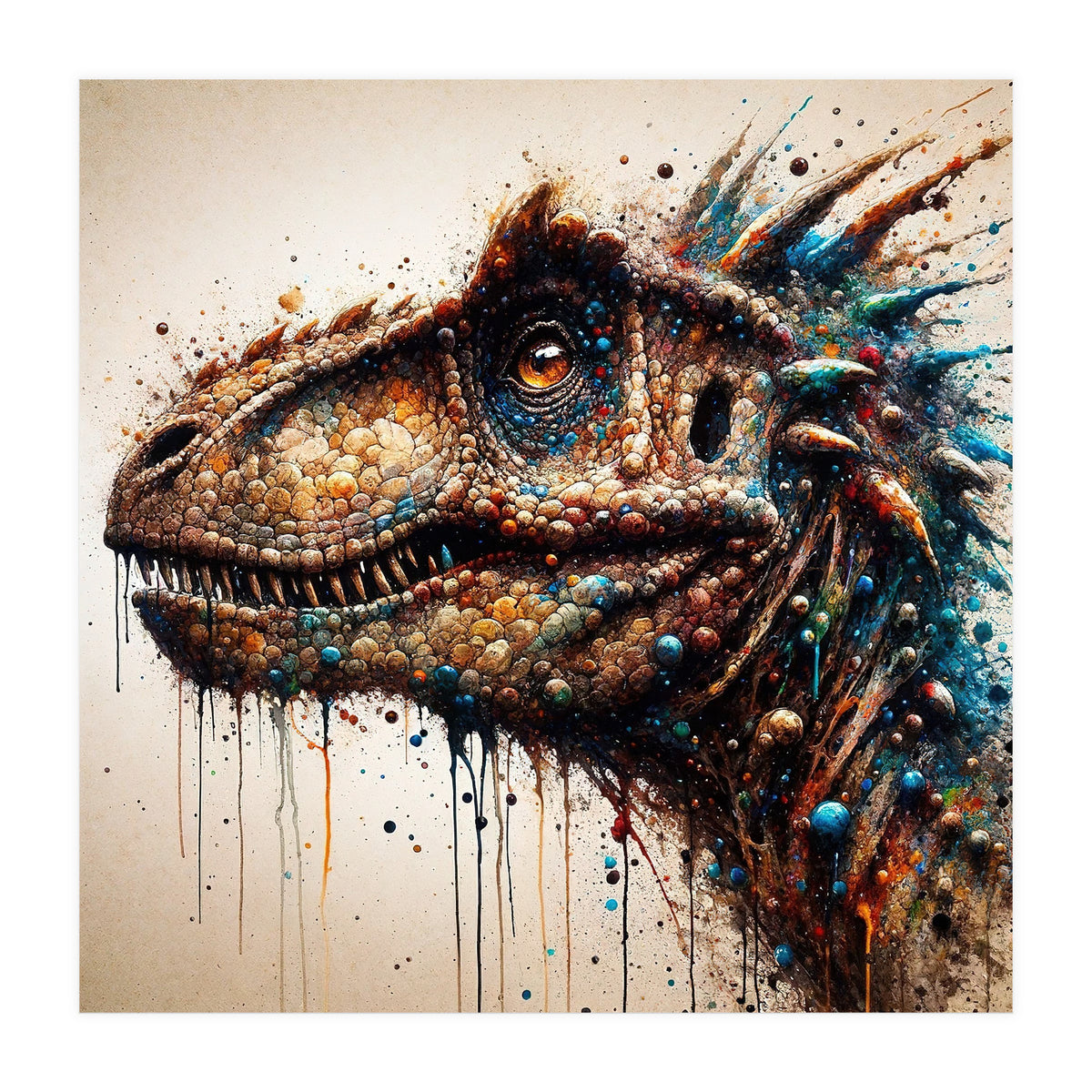 Powerful Dinosaur (Print Only)