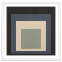 JOSEF ALBERS - HOMAGE TO THE SQUARE BEIGE GREY BLACK HIGH RESOLUTION