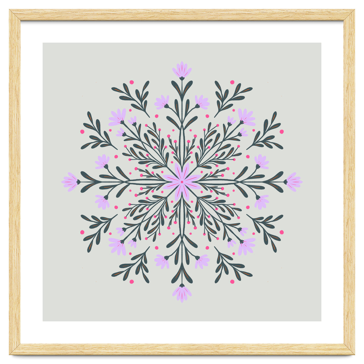 Spring Flowers Mandala
