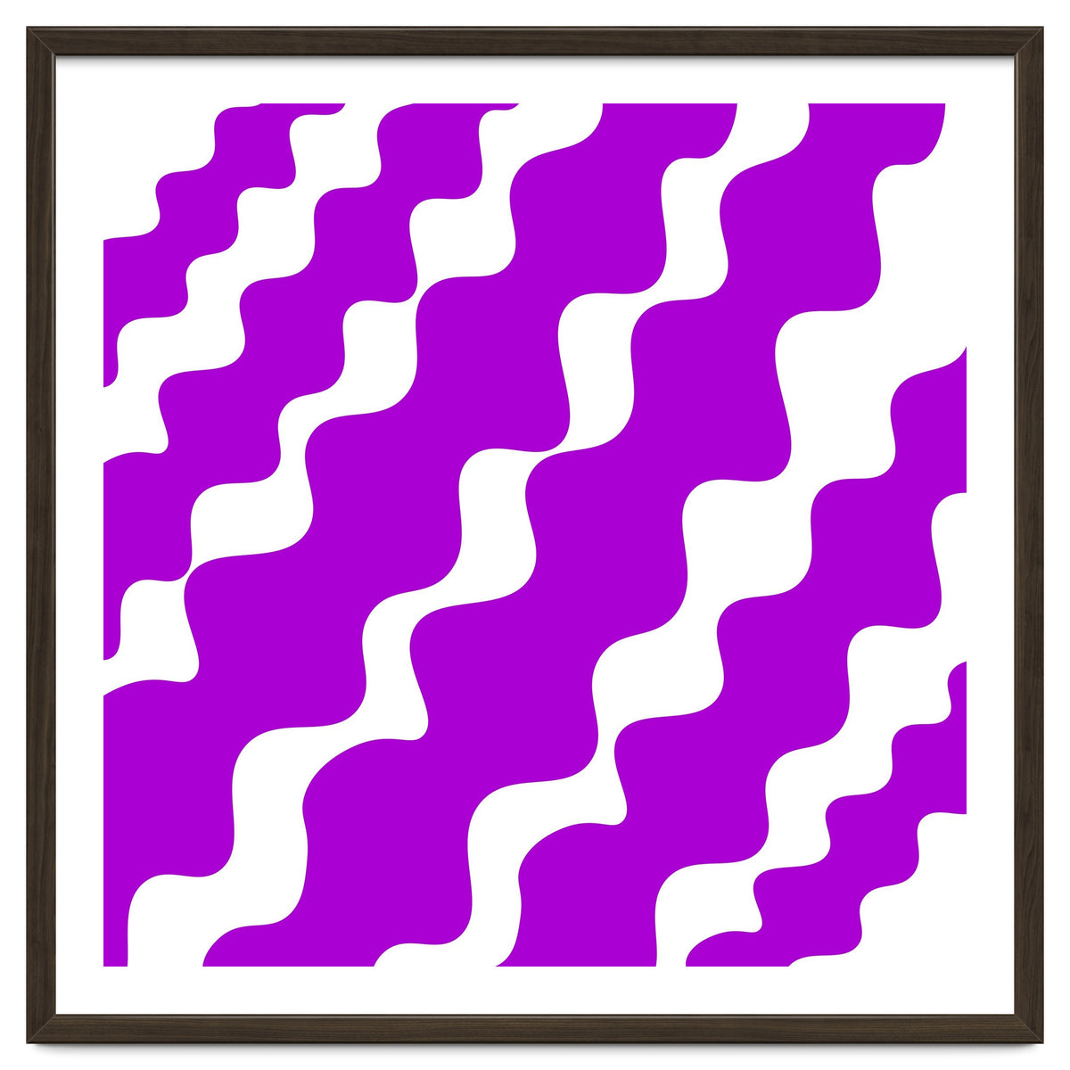 Purple Wavy Pattern