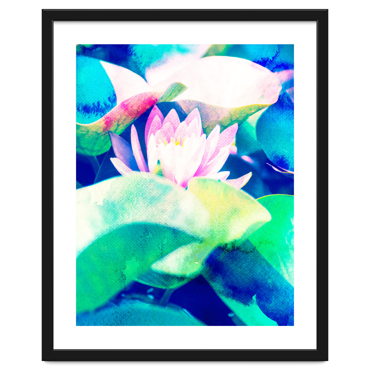 Watercolor Lotus
