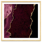 Burgundy & Gold Agate Texture 15 thumbnail