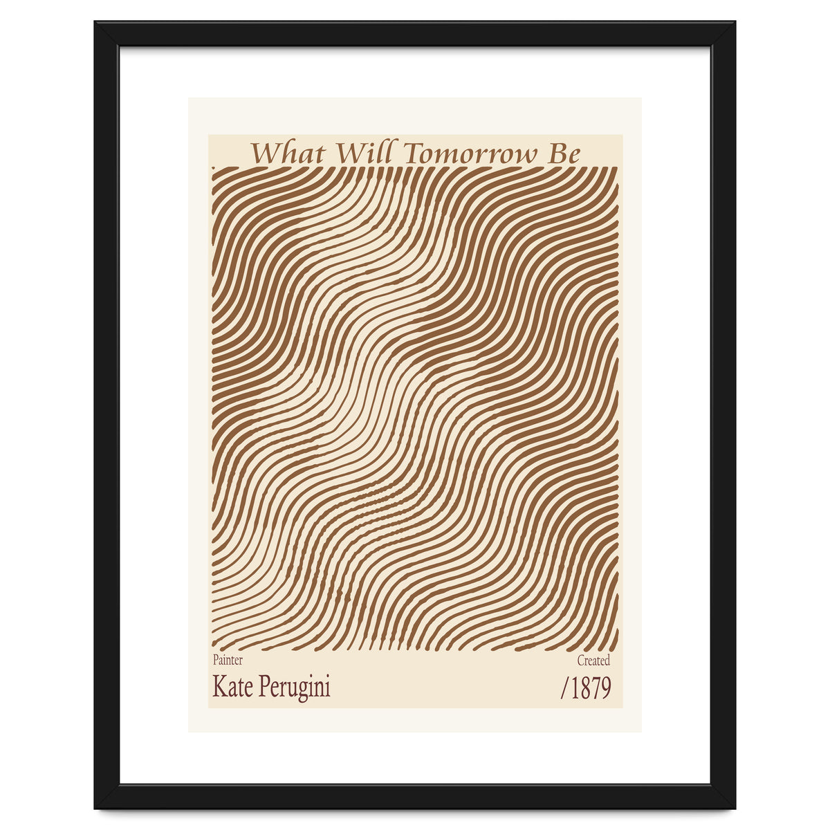 What Will Tomorrow Be – Kate Perugini (1879)