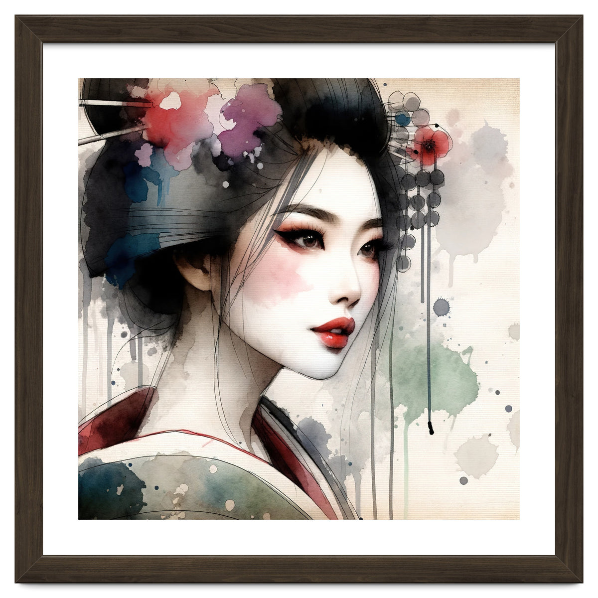 Soft Bloom Modern Geisha