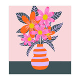 Colorful Flowers In a Vase (Print Only) thumbnail