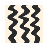 Squiggly Lines - monochrome (Print Only) thumbnail