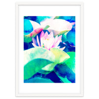 Watercolor Lotus