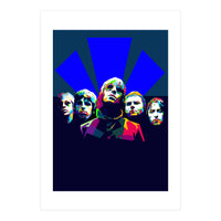 OASIS British Rock Band Art WPAP Trending Now (Print Only)