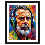 Man In Headphones Art thumbnail