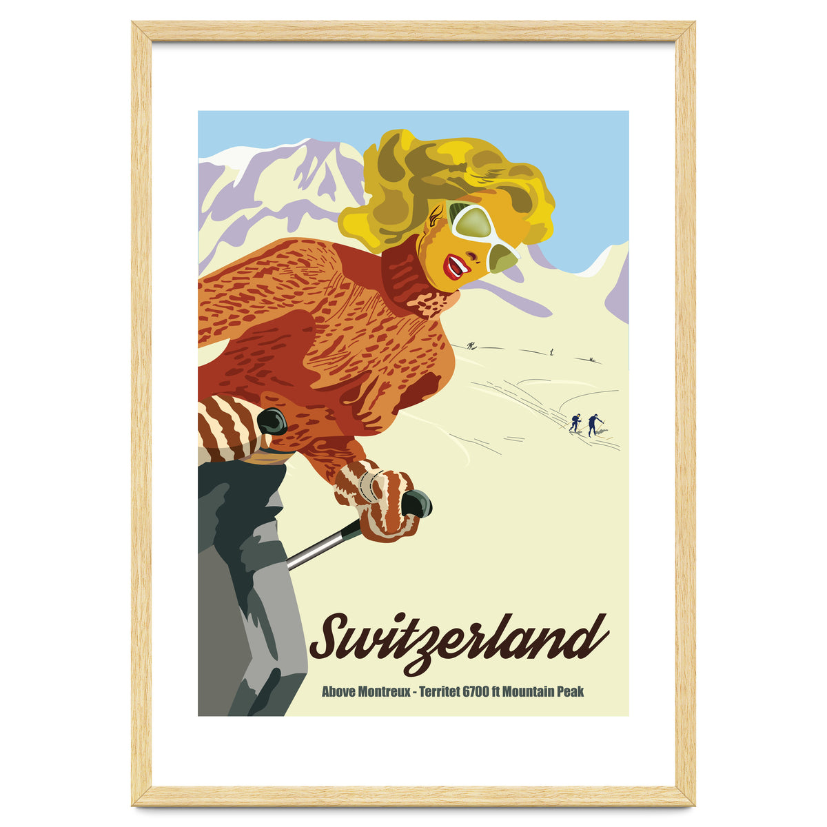 Switzerland Above Montreux