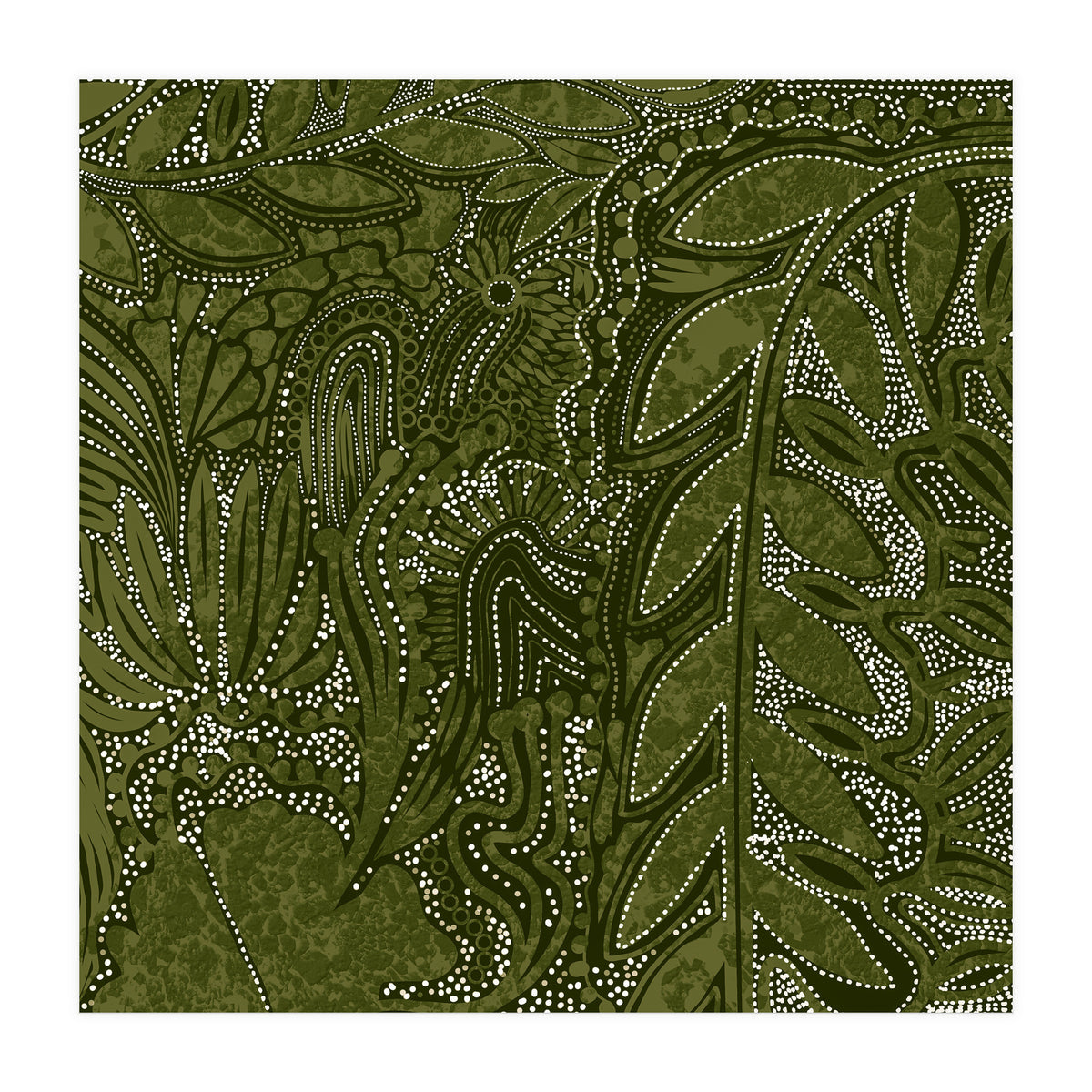 Forest Dense Foliage (Print Only)