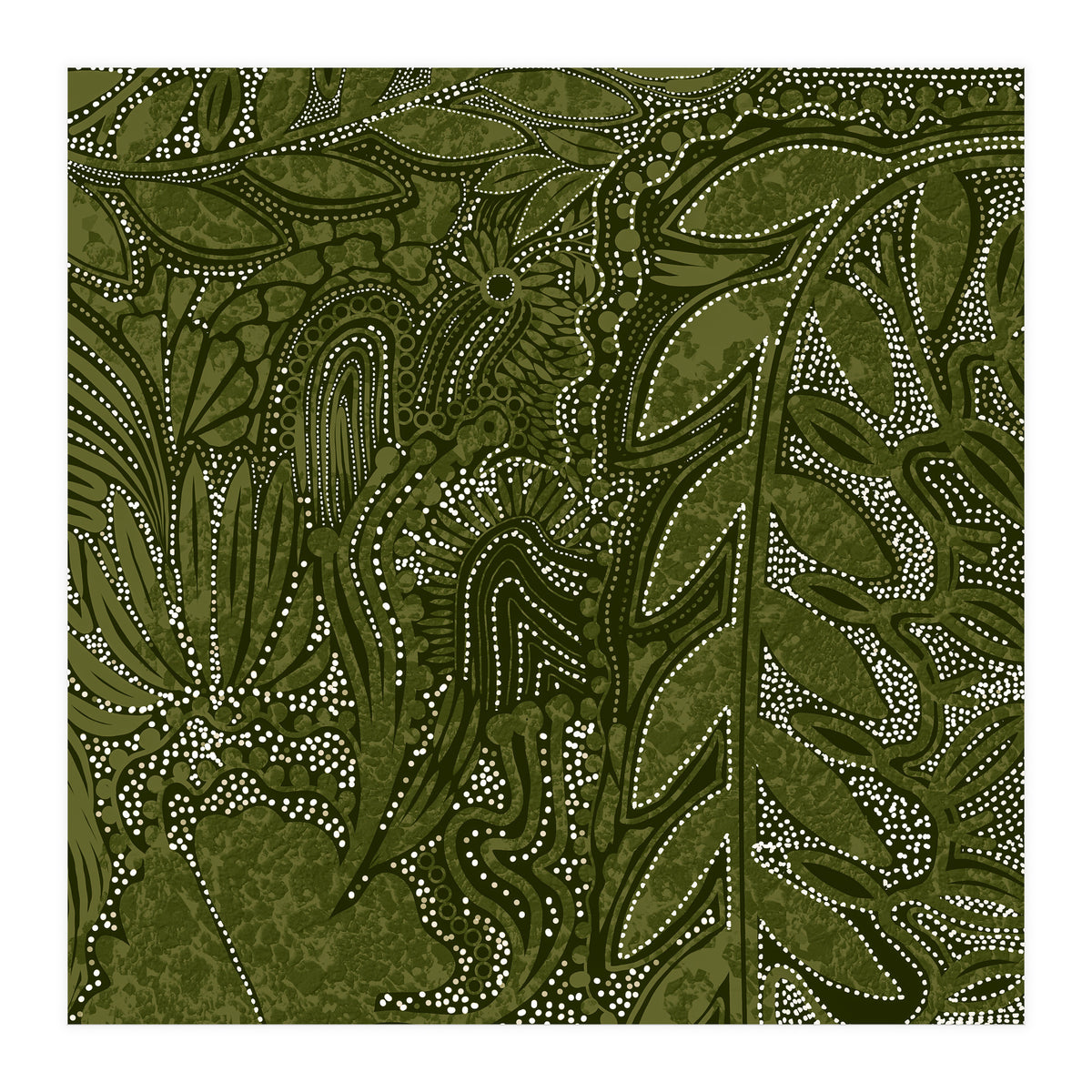 Forest Dense Foliage (Print Only)