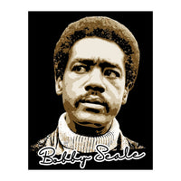 Bunchy Carter American Activist Legend in Vintage Style (Print Only)