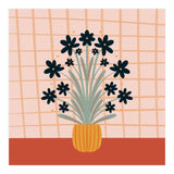 Floral Vase Orange (Print Only) thumbnail