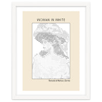 Woman In White – Raimundo De Madrazo Y Garreta (ascii Art)
