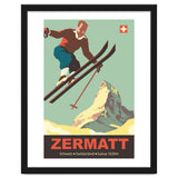 Ski Jump on Zermatt, Switzerland thumbnail
