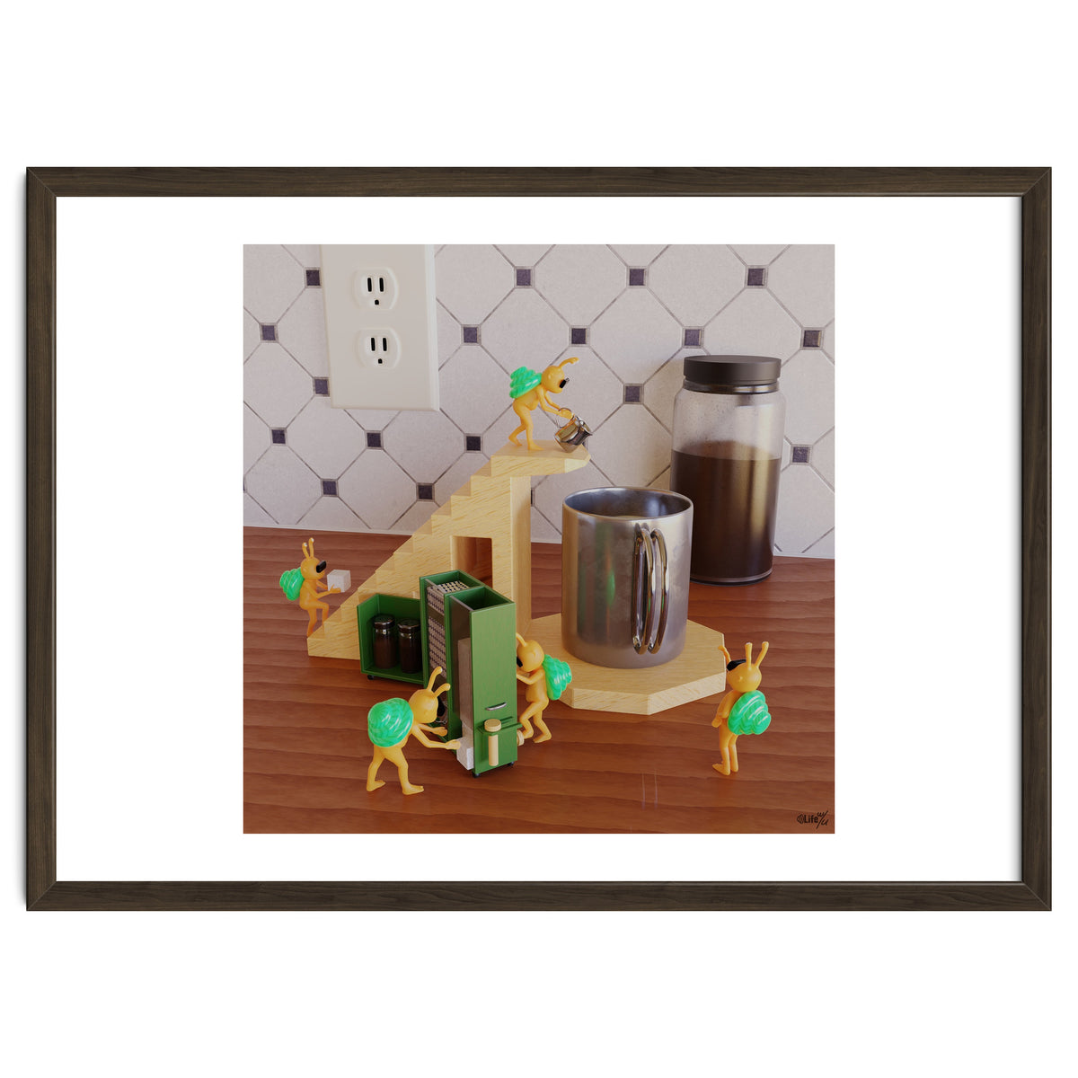 Coffee Support - angle #1 (Lwuba 038 Coffee Support 01)