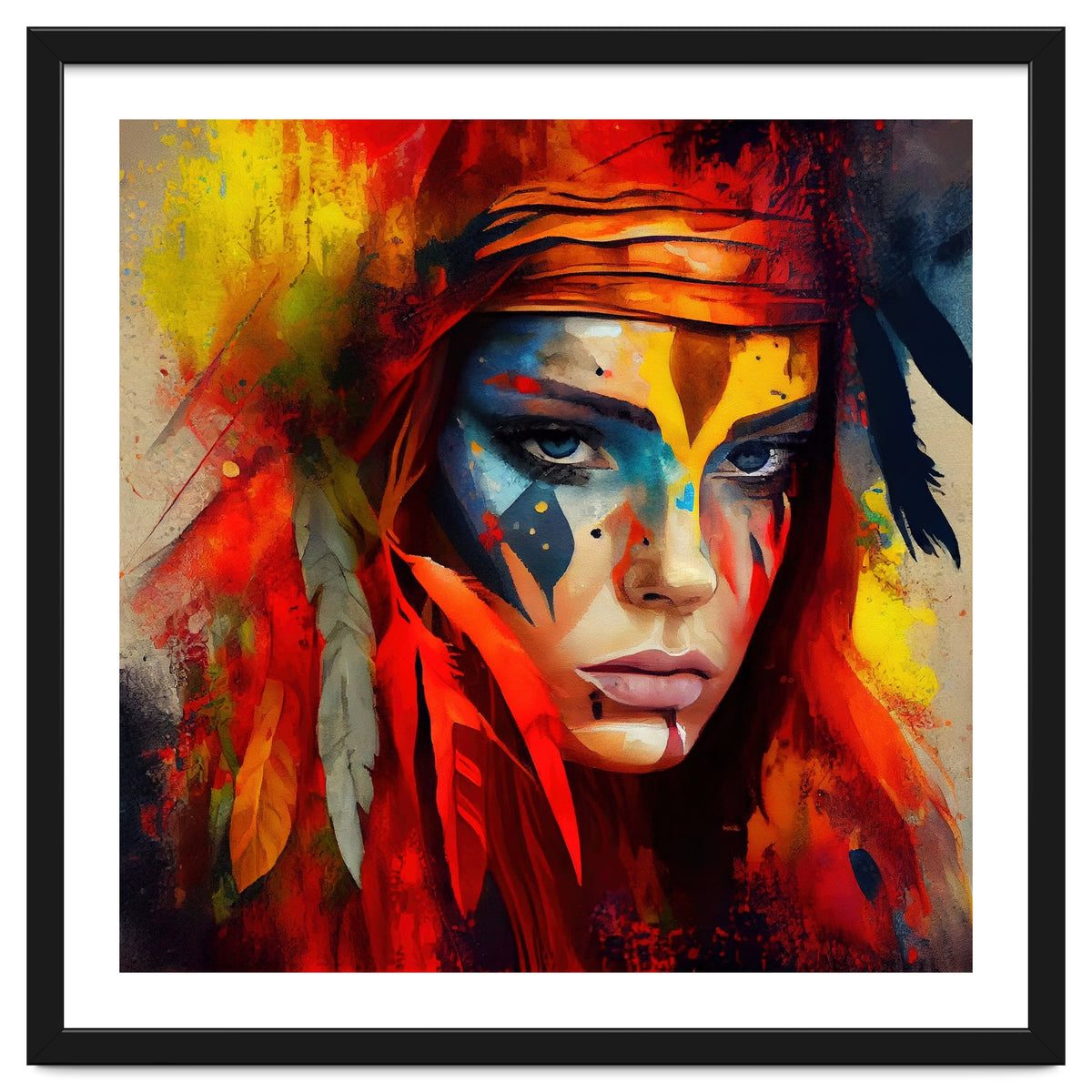 Powerful American Native Woman #1