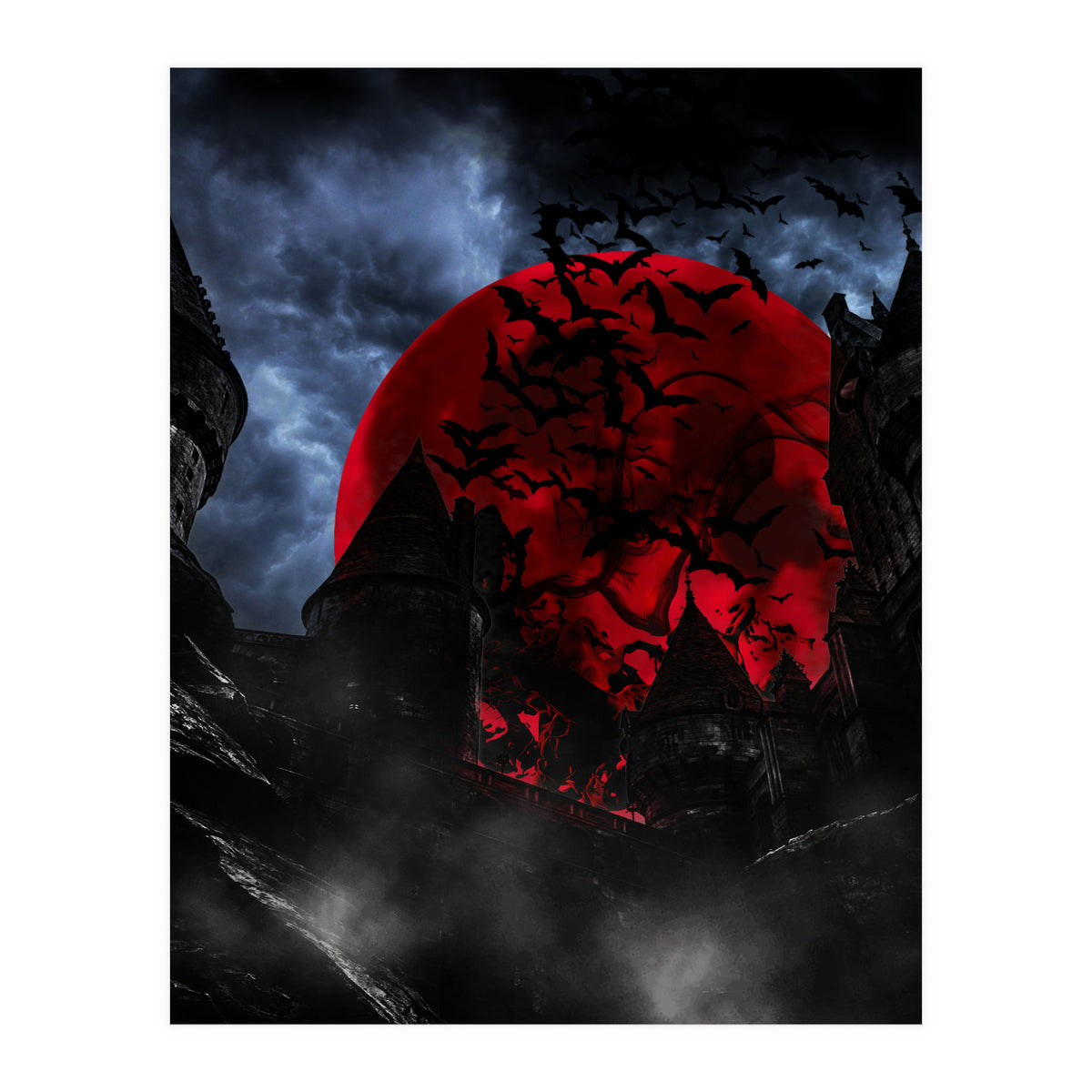 Castle Bats (Print Only)