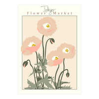 Flower Market Tokyo Poppy (Print Only)