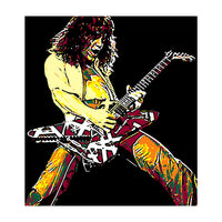 Eddie Van Halen American Hard Rock Music (Print Only)