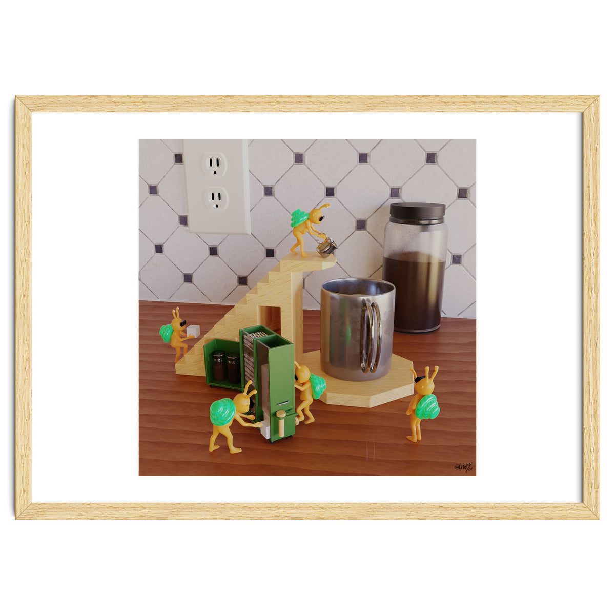 Coffee Support - angle #1 (Lwuba 038 Coffee Support 01)