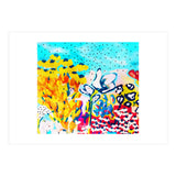 Floral Graffiti #society6 #decor #buyart (Print Only) thumbnail