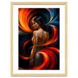 The Beauty of a Woman in an Exotic Pose thumbnail