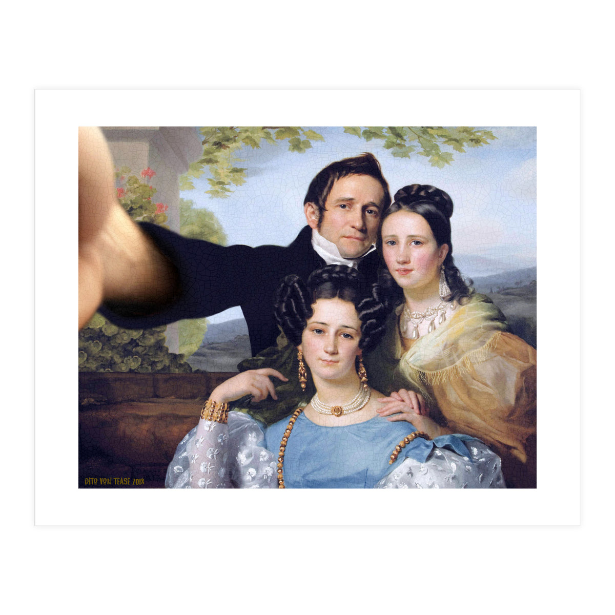 François Joseph Navez - Selfie (Print Only)