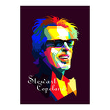 Stewart Copeland The Police Pop Art WPAP (Print Only) thumbnail