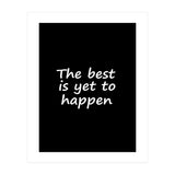 The Best Is Yet To Happen Fy (Print Only) thumbnail