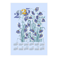 calendar 2025 pastel light blue (Print Only)