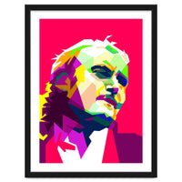 Phil Collins Pop Art WPAP