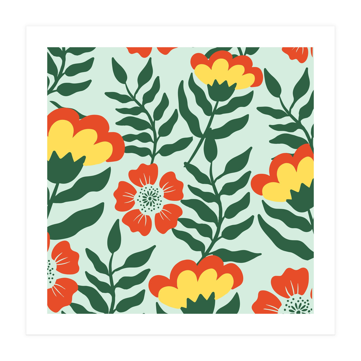 Every flower blooms in it's own time 🌸 (Print Only)