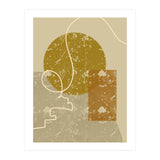 Geometric Composition with an Organic Touch (Print Only) thumbnail