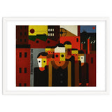 Die Arbeitsmaenner - The Workmen. Oil on canvas. thumbnail