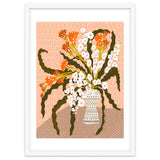 Floral Contemporary Still Life Peach Fuzz thumbnail