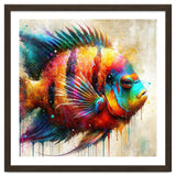 Colorful Tropical Fish Portrait thumbnail