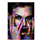 Taylor Swift Colorful Art 5 (Print Only) thumbnail