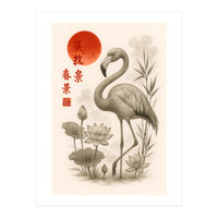 Flamingo Japanese (Print Only)