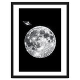 Diamond moon and UFO thumbnail
