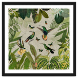 Vintage Exotic Hummingbirds Jungle thumbnail