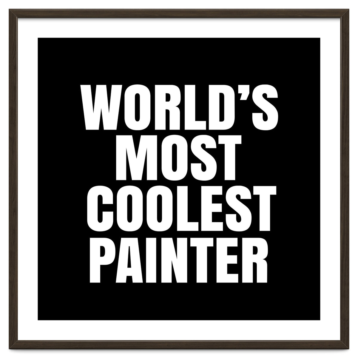 World's most coolest painter