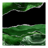 Green & Silver Agate Texture 02  (Print Only) thumbnail