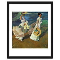 Joaquín Sorolla / 'Walk on the Beach', 1909, Oil on canvas, 205 x 200 cm.