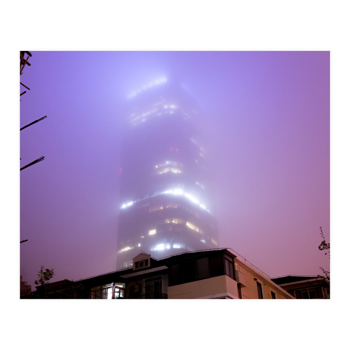 Shanghai by night (Print Only)