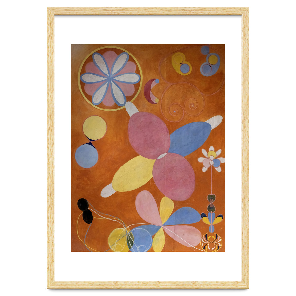 Hilma af Klint - The Ten Largest No 4 Youth Abstract Spiritual Art