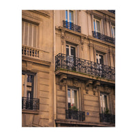 Street Photography - Haussmanian Facade, Paris (Print Only)