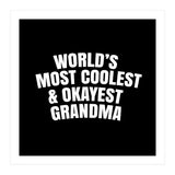 World's most coolest and okayest grandma (Print Only) thumbnail